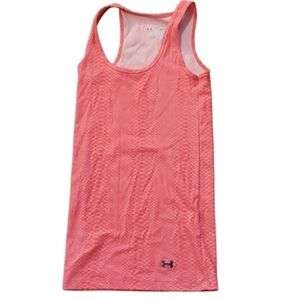 Under Armour Tank Top Small Pink Heat Gear